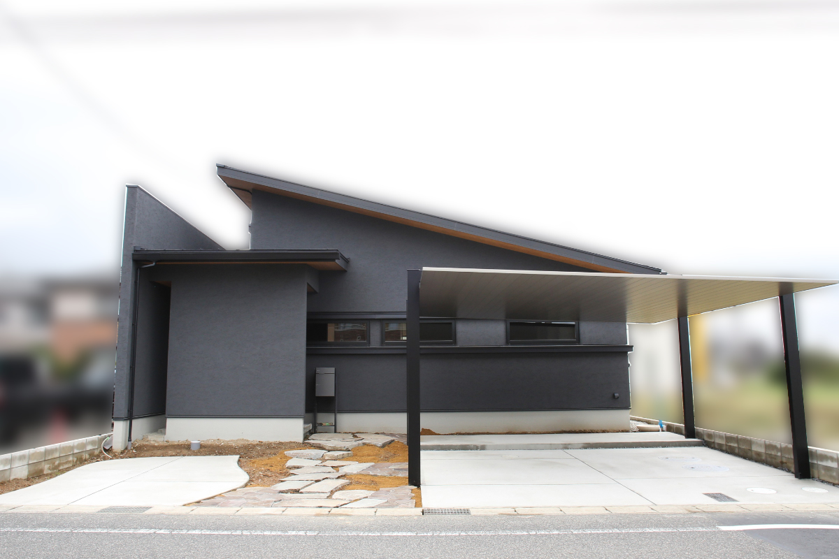84坪の敷地を活かした、ゆったりとした平屋のお家