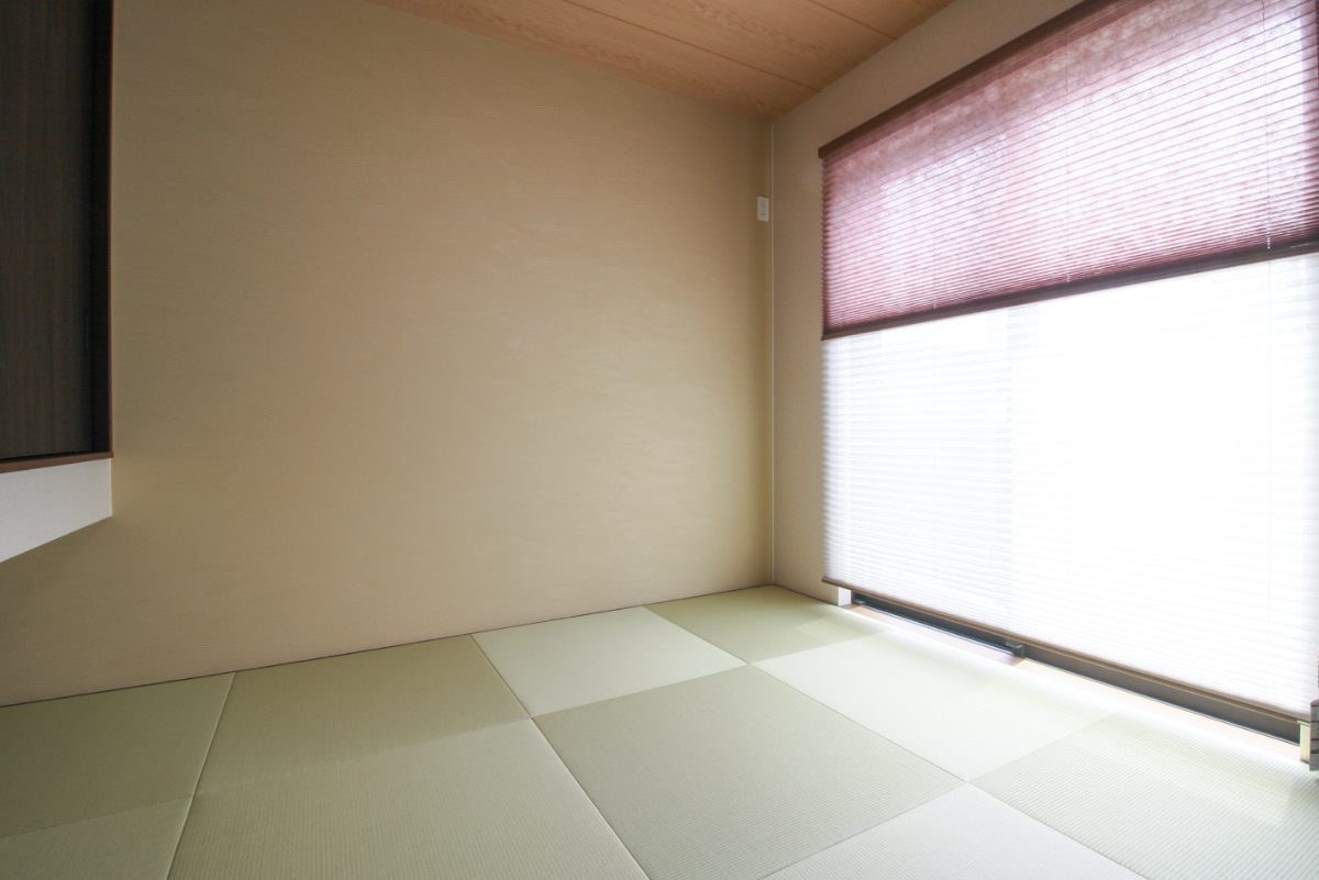 グレーを基調とした素材にこだわったお家