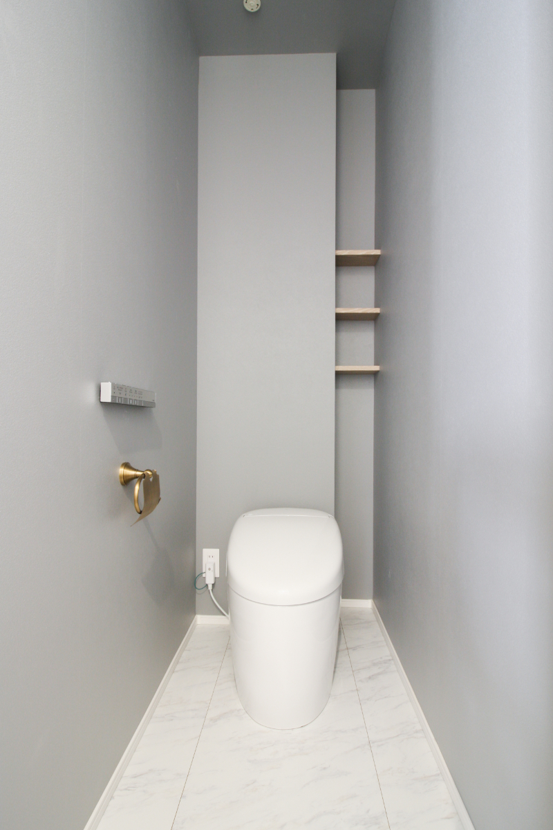 優しい色味の内装が魅力！ガレージつきの平屋のお家